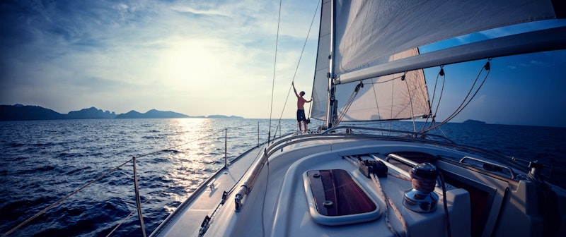 Relaxing on a yacht in Cabo San Lucas