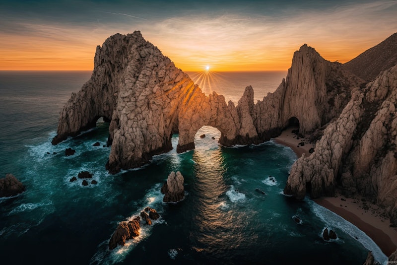 Sunset in Cabo San Lucas
